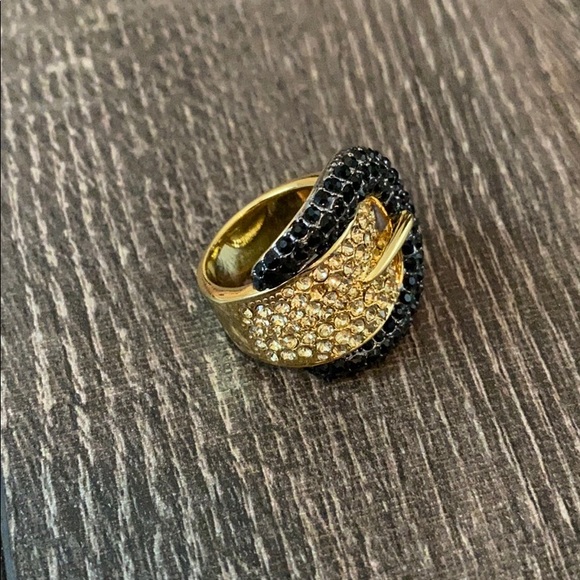 Joan Boyce Jewelry - Joan Boyce Crystal Buckle Ring